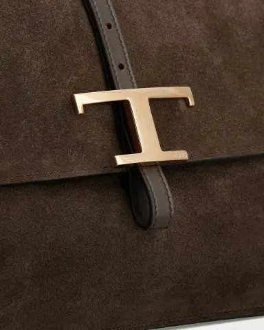 Tod 's T Timeless Suede Shoulder Bag | Thumbnail 3