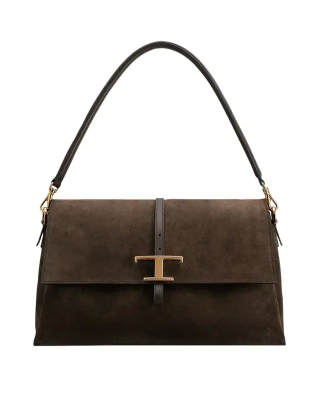 Tod 's T Timeless Suede Shoulder Bag