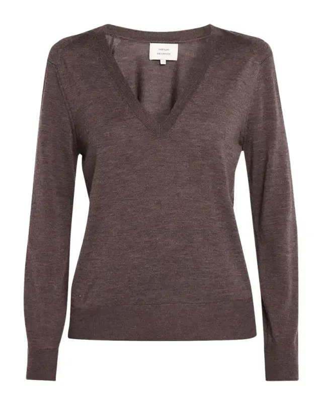 Loulou De Saison Julio Cashmere V-Neck Sweater