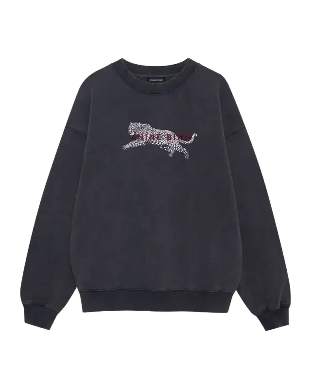 ANINE BING Spencer Embroidered Sweatshirt