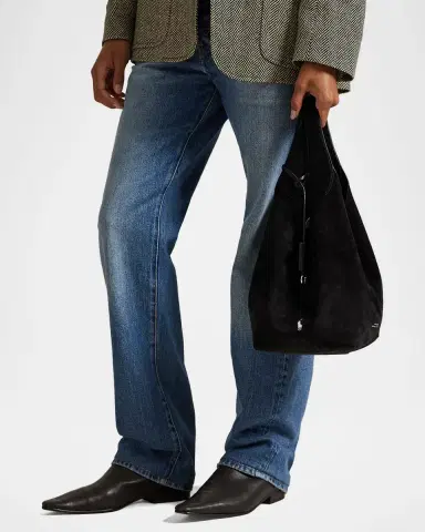 Polo Ralph Lauren Polo Play Suede Tote Bag | Thumbnail 2
