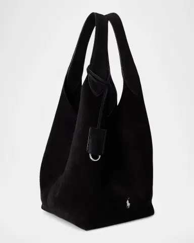 Polo Ralph Lauren Polo Play Suede Tote Bag | Thumbnail 3
