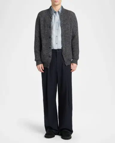 Giorgio Armani Men's Virgin Wool Pants | Thumbnail 2