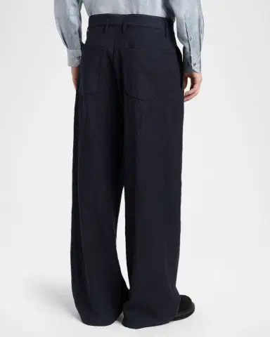 Giorgio Armani Men's Virgin Wool Pants | Thumbnail 3