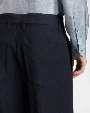 Giorgio Armani Men's Virgin Wool Pants | Thumbnail 5