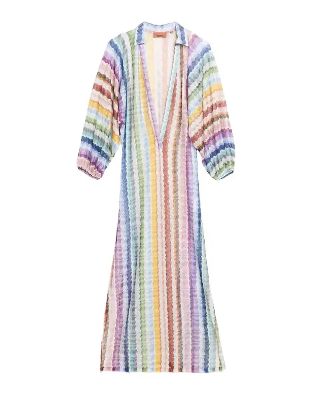 Missoni Zig Zag Knit Maxi Dress Coverup