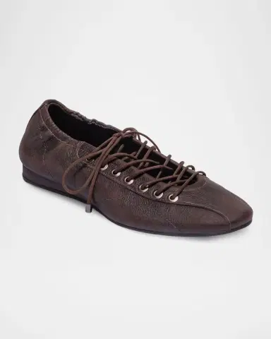 Bernardo Billie Leather Sneakerina Flats | Thumbnail 2