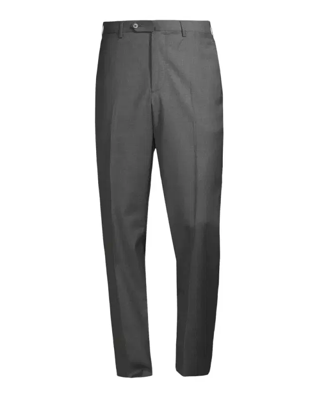 Isaia Men 's Sanita Wool Dress Pants