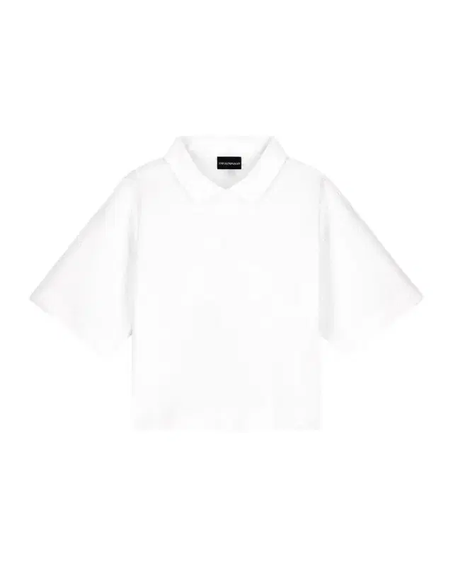 Emporio Armani Chevron Jacquard-Knit Polo Sweater