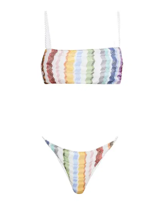 Zig Zag Two-Piece Swimsuit