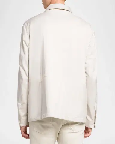 Kiton Men 's Shirt Jacket | Thumbnail 3