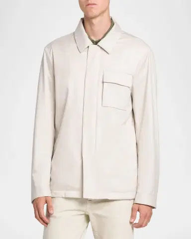Kiton Men 's Shirt Jacket | Thumbnail 4