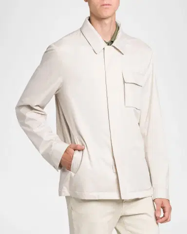 Kiton Men 's Shirt Jacket | Thumbnail 6