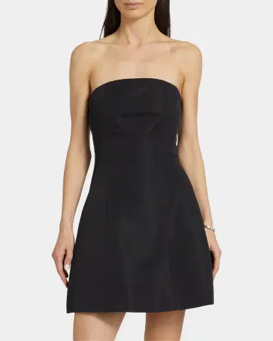 SACHIN BABI Alanna Bow-Back A-Line Mini Dress | Thumbnail 4