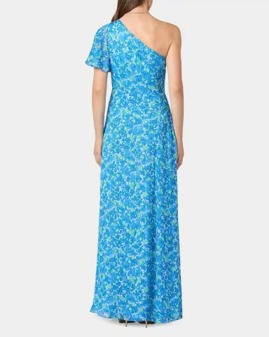 Shoshanna Latissa One-Shoulder Maxi Dress | Thumbnail 3 Shoshanna Latissa One-Shoulder Maxi Dress | Thumbnail 3