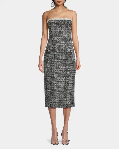 Likely Jules Tweed Strapless Dress | Thumbnail 2 Likely Jules Tweed Strapless Dress | Thumbnail 2