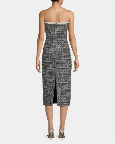 Likely Jules Tweed Strapless Dress | Thumbnail 3 Likely Jules Tweed Strapless Dress | Thumbnail 3