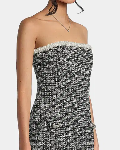 Likely Jules Tweed Strapless Dress | Thumbnail 5 Likely Jules Tweed Strapless Dress | Thumbnail 5