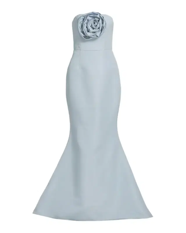 Alexia Maria Barbara Silk Faille Mermaid Gown