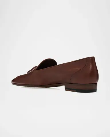 THE ROW Caden Leather Tassel Loafers | Thumbnail 2