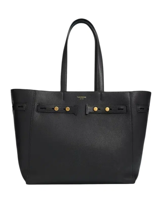 Thom Browne Mrs. Thom Grain Leather Tote Bag