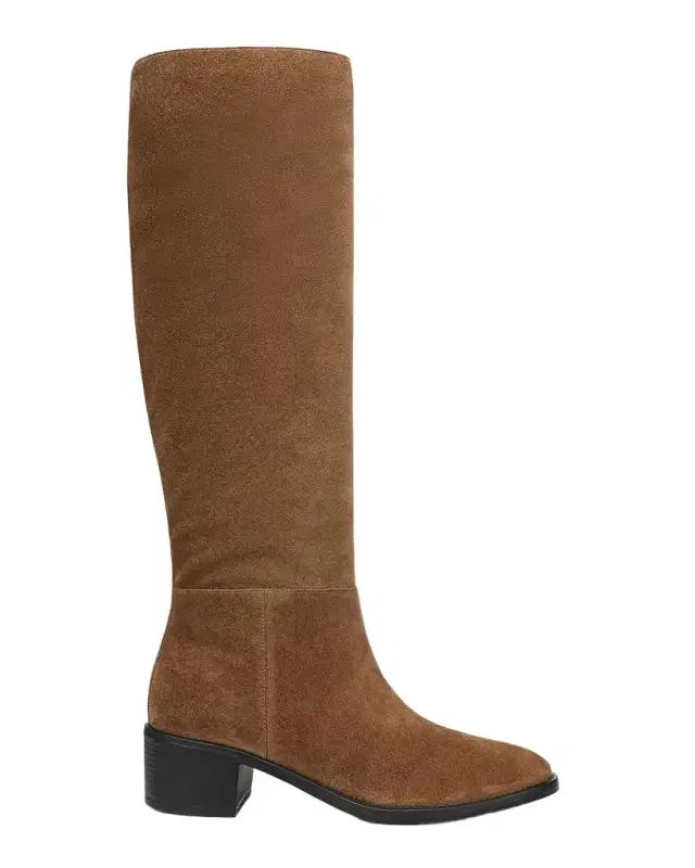 50mm Pace Suede Knee-High Boots