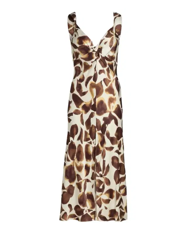 Viviana Printed Sleeveless Midi Dress Viviana Printed Sleeveless Midi Dress
