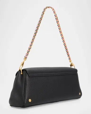 Thom Browne Mrs. Thom Grain Leather Clutch Bag | Thumbnail 8 Thom Browne Mrs. Thom Grain Leather Clutch Bag | Thumbnail 8