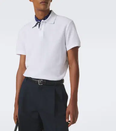 dunhill Cotton piqué polo shirt | Thumbnail 4