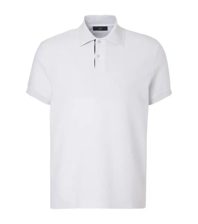 Cotton piqué polo shirt