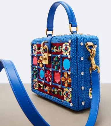 Dolce & Gabbana Dolce Box beaded box bag | Thumbnail 4
