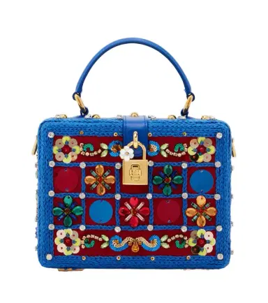 Dolce & Gabbana Dolce Box beaded box bag | Thumbnail 1