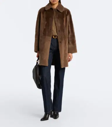 Ralph Lauren Collection Shearling coat | Thumbnail 3 Ralph Lauren Collection Shearling coat | Thumbnail 3