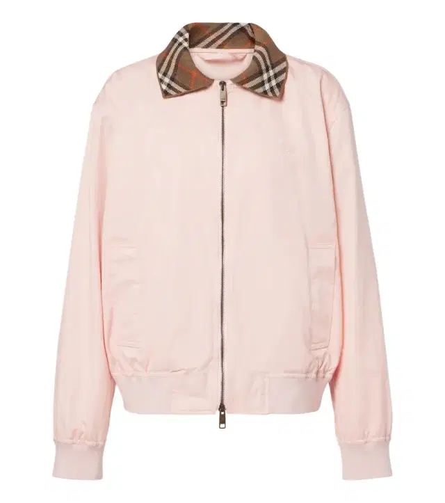Burberry Check gabardine blouson jacket