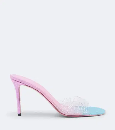 Mach & Mach Crystal Flame embellished PVC mules | Thumbnail 3 Mach & Mach Crystal Flame embellished PVC mules | Thumbnail 3