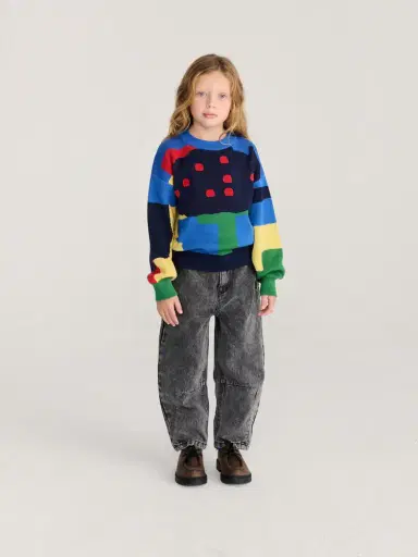 Bobo Choses Paint Forest cotton jacquard sweater | Thumbnail 5