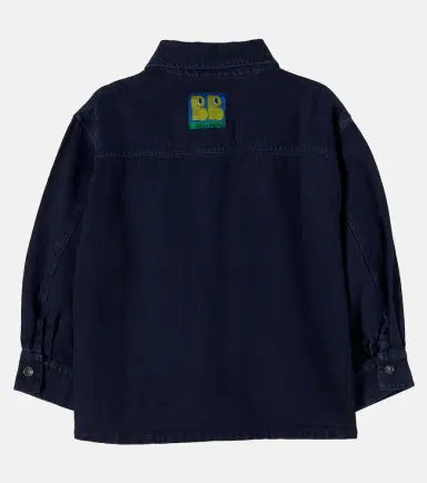 Bobo Choses Corduroy-trimmed denim jacket | Thumbnail 3