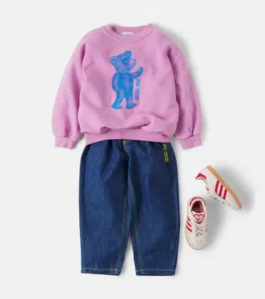 Bobo Choses Printed cotton-blend jersey sweatshirt | Thumbnail 4