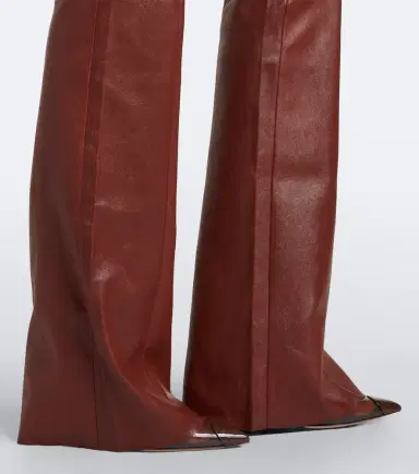 STOULS Gege leather flared pants | Thumbnail 3 STOULS Gege leather flared pants | Thumbnail 3