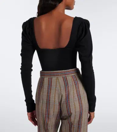 Vivienne Westwood Bea knitted cotton and cashmere cardigan | Thumbnail 4