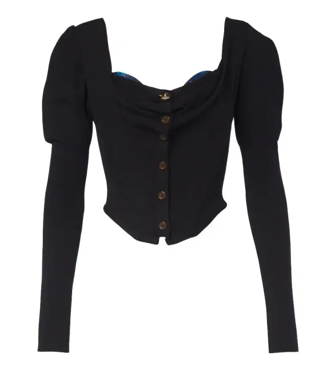Vivienne Westwood Bea knitted cotton and cashmere cardigan