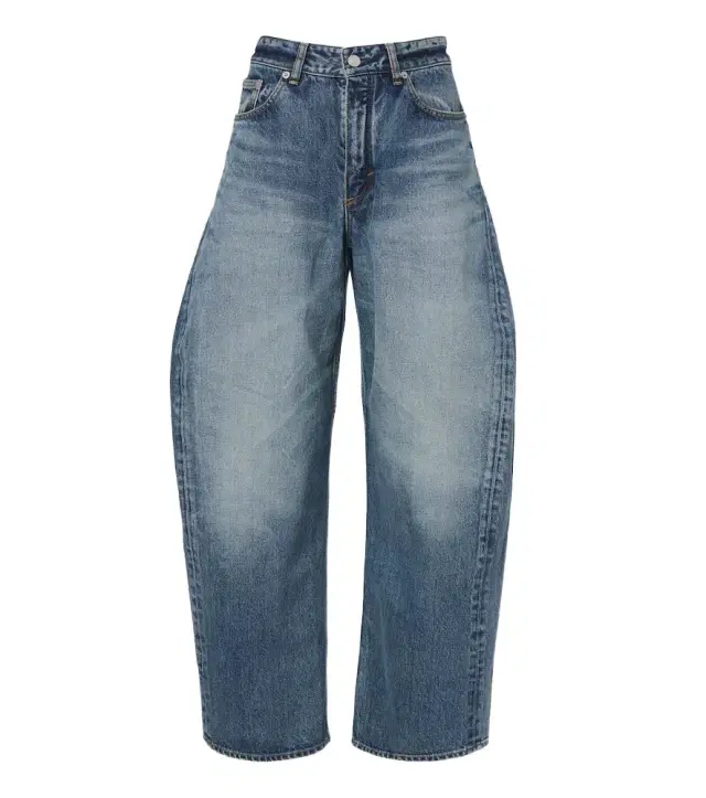 Alaia Alaïa Faded barrel-leg jeans