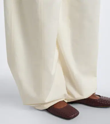 Bottega Veneta Cotton toile wide-leg pants | Thumbnail 5