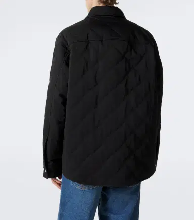 Bottega Veneta Intrecciato quilted cotton-blend overshirt | Thumbnail 2 Bottega Veneta Intrecciato quilted cotton-blend overshirt | Thumbnail 2