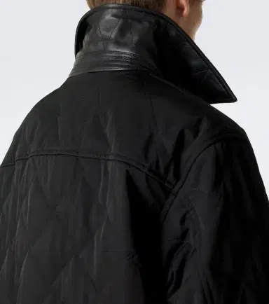 Bottega Veneta Intrecciato quilted cotton-blend overshirt | Thumbnail 4 Bottega Veneta Intrecciato quilted cotton-blend overshirt | Thumbnail 4