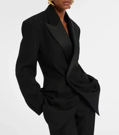 Saint Laurent Wool-blend blazer | Thumbnail 4 Saint Laurent Wool-blend blazer | Thumbnail 4