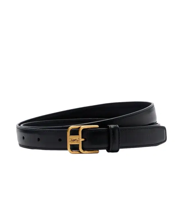 Saint Laurent Cassandre leather belt