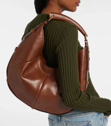 Saint Laurent Mombasa Medium leather shoulder bag | Thumbnail 6