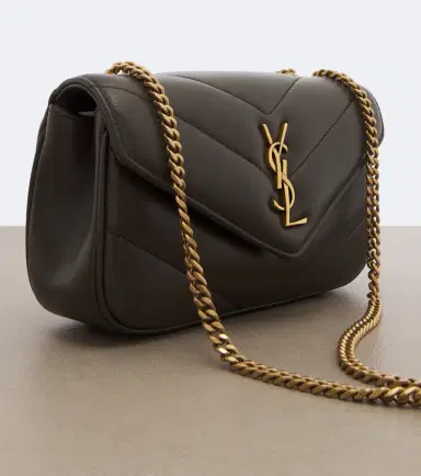 Saint Laurent Loulou Mini leather shoulder bag | Thumbnail 3