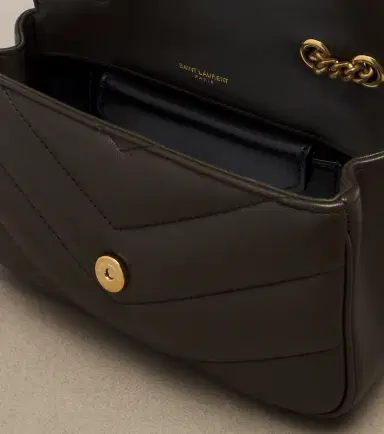 Saint Laurent Loulou Mini leather shoulder bag | Thumbnail 4